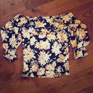 Off the shoulder blouse